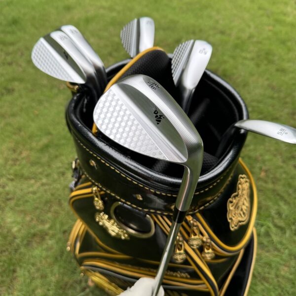 Calong Super Bee Forged Golf Wedges Silvery With Dynamic Gold 115 Wedge Steel Shaft Milled Face Sand Wedge - Image 10