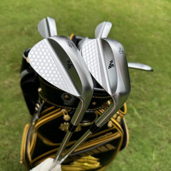 Calong Super Bee Forged Golf Wedges Silvery With Dynamic Gold 115 Wedge Steel Shaft Milled Face Sand Wedge - Image 15