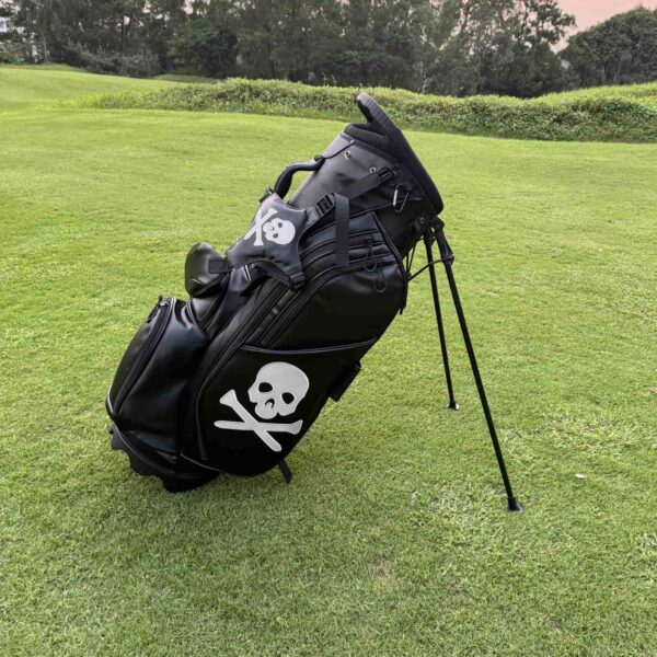 Calong X Skull Golf Bag Lightweight Stable Holder Bag Waterproof Golf Club Set Bag - Image 2