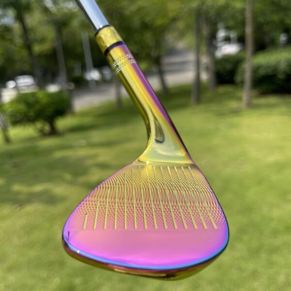 Rainbow Golf Wedge CALONG Crazy Skull Sand Wedges S20C Forged with Original Dynamic Gold Steel Shaft Golf Glubs - Image 3