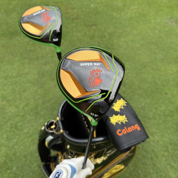 Calong Super Rat Golf Driver 10.5 Degree With 65g Graphite SR Flex Shaft Headcover RH Golf Clubs - Image 3