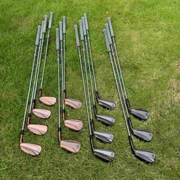 Super Calong Golf Irons Black/Golden ( 4 5 6 7 8 9 P ) With S300 Steel Shaft 7pcs RH Golf Clubs - Image 6