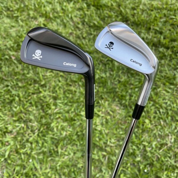 Calong Skull Forged Golf Irons BlackSilver 4 5 6 7 8 9 P With NS950 Stiff Flex Steel Shaft - Image 7