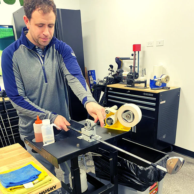 We offer a wide array of full service club repair options from re-gripping to re shafting and more.